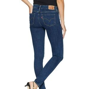 Levi 711 dark blue Skinny Jeans